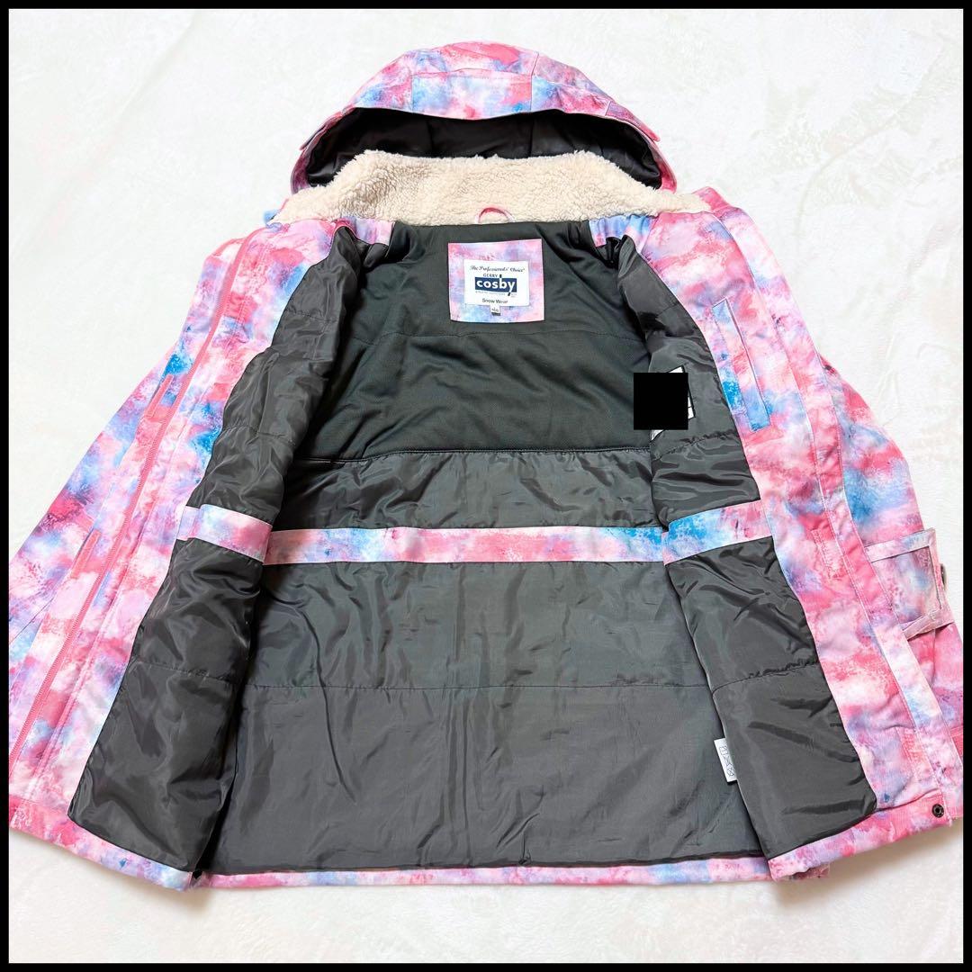 【コスビー】極美品 スキー スノボ ウェア 上下セット 160 女の子 キッズ