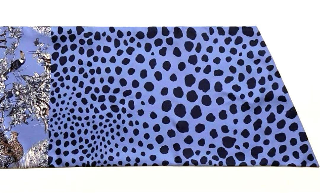 希少 極美品 エルメス マキシツイリー 赤道直下 ロベールダレ 動物 ヒョウ柄