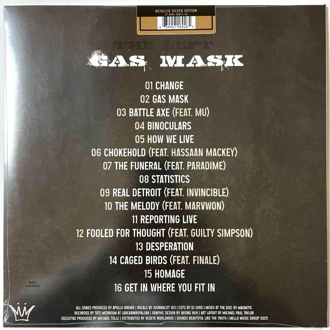 未開封 The Left / Gas Mask LP Apollo Brown