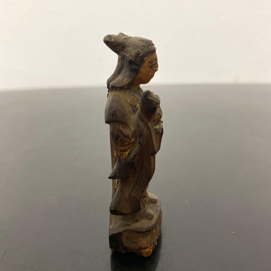 仏教美術 江戸時代 木彫 鬼子母神像 仏像