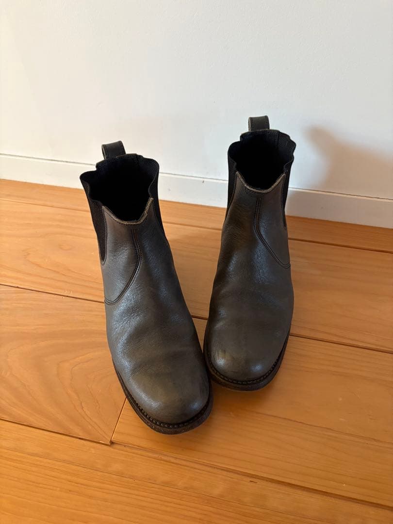 art&science Chelsea bootsチェルシーブーツ23.5 黒