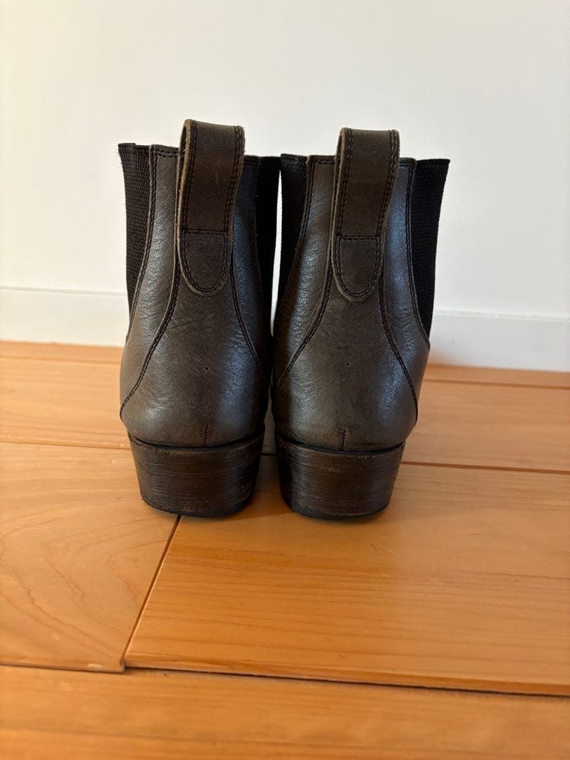 art&science Chelsea bootsチェルシーブーツ23.5 黒