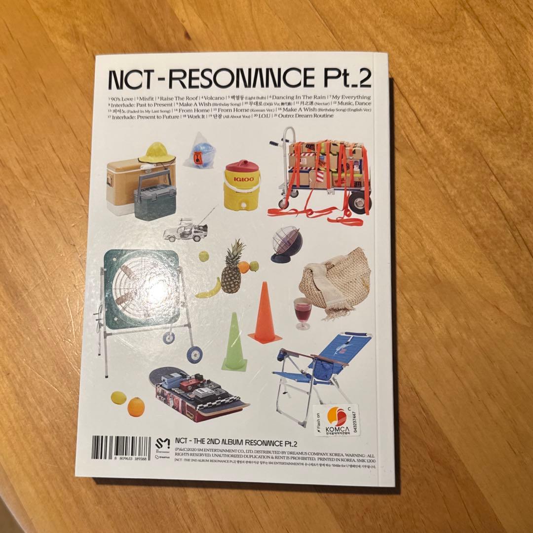 NCT127 KPOP PESONANCE PT.2 アルバム　CD