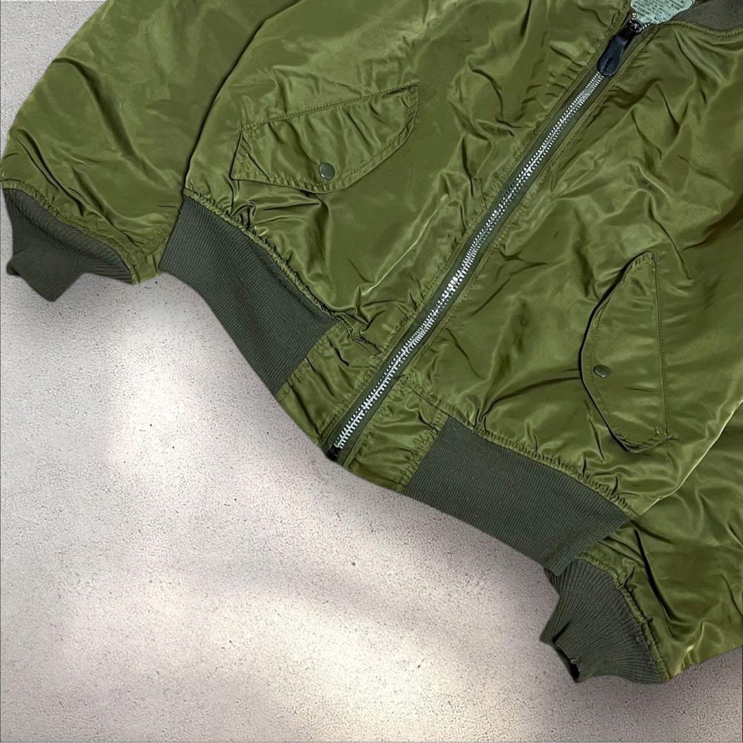 90's アルファインダストリーズ MA-1 フライトジャケット　USA製