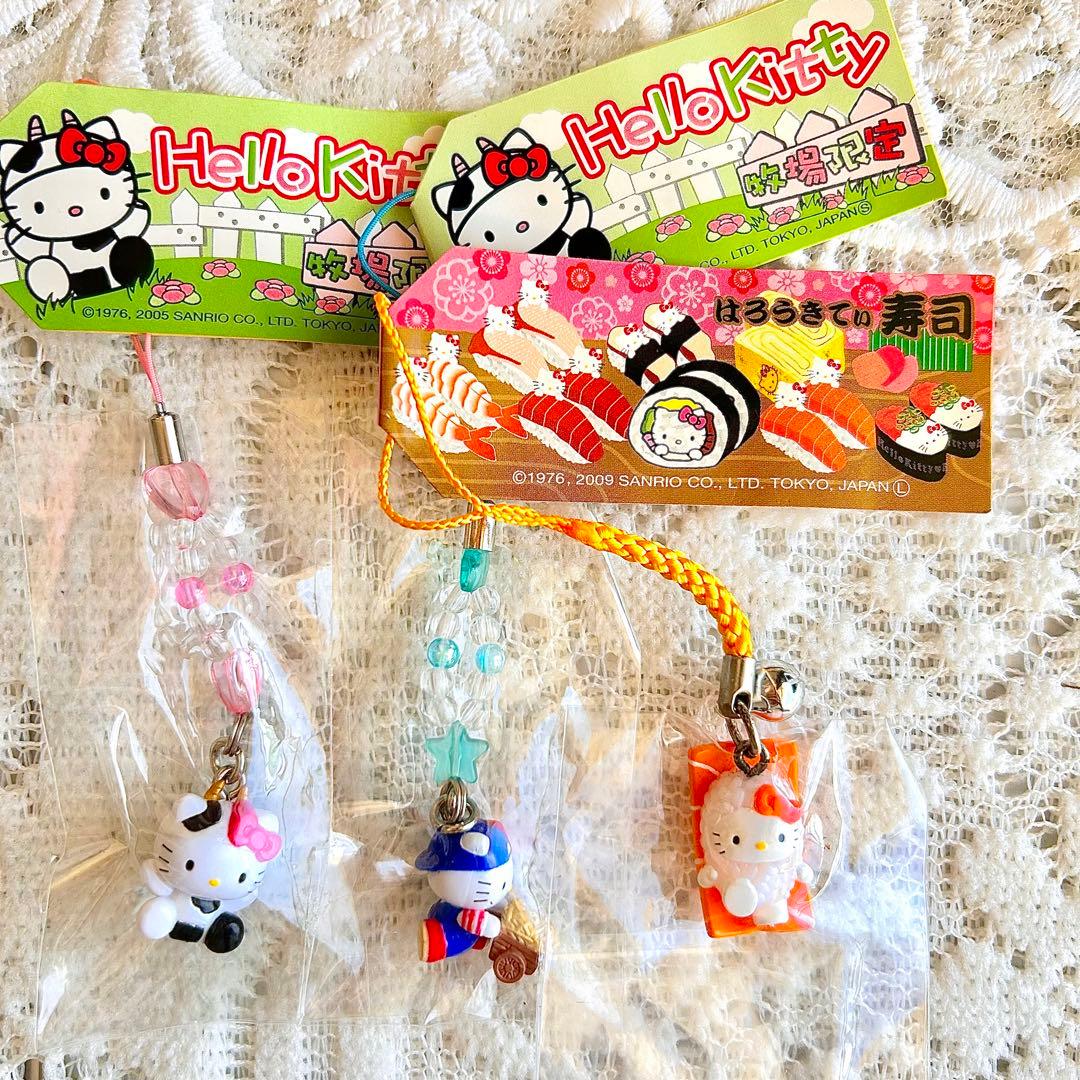 激レア　ご当地キティちゃんのストラップ