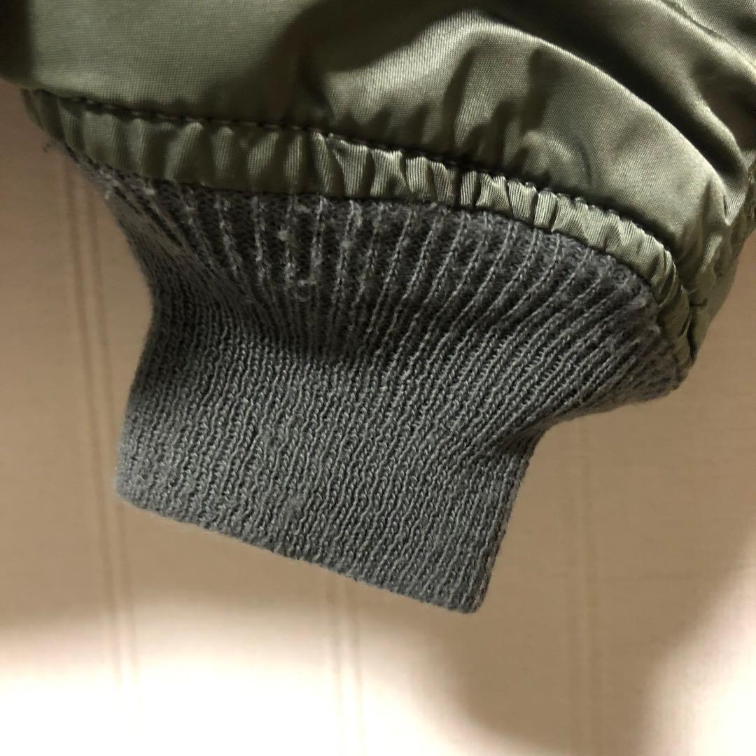 美品 USA製 80s ALPHA USAF MA-1 フライトジャケット XL