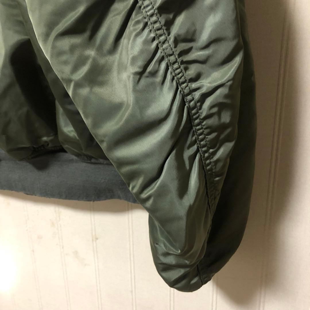 美品 USA製 80s ALPHA USAF MA-1 フライトジャケット XL