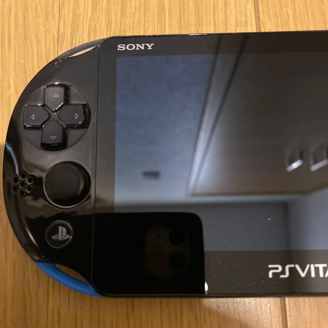 動作確認済み　PSVITA PCH-2000 ブルー/ブラック