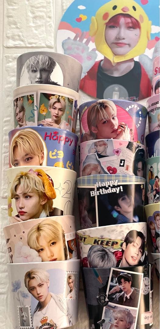 straykids カップホルダー フィリックス