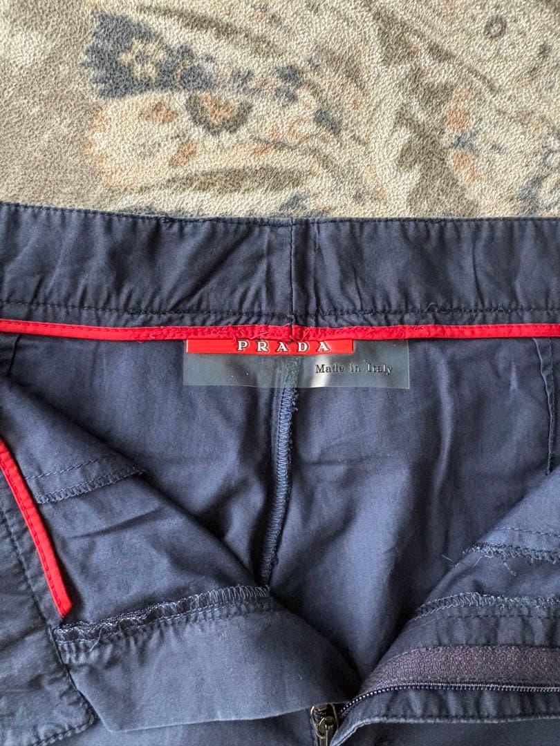 archive prada sport cotton pants イタリア製