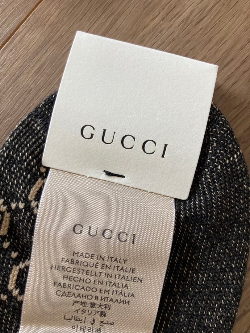 最終値下げ【新品タグ付】GUCCI グッチ ソックス S
