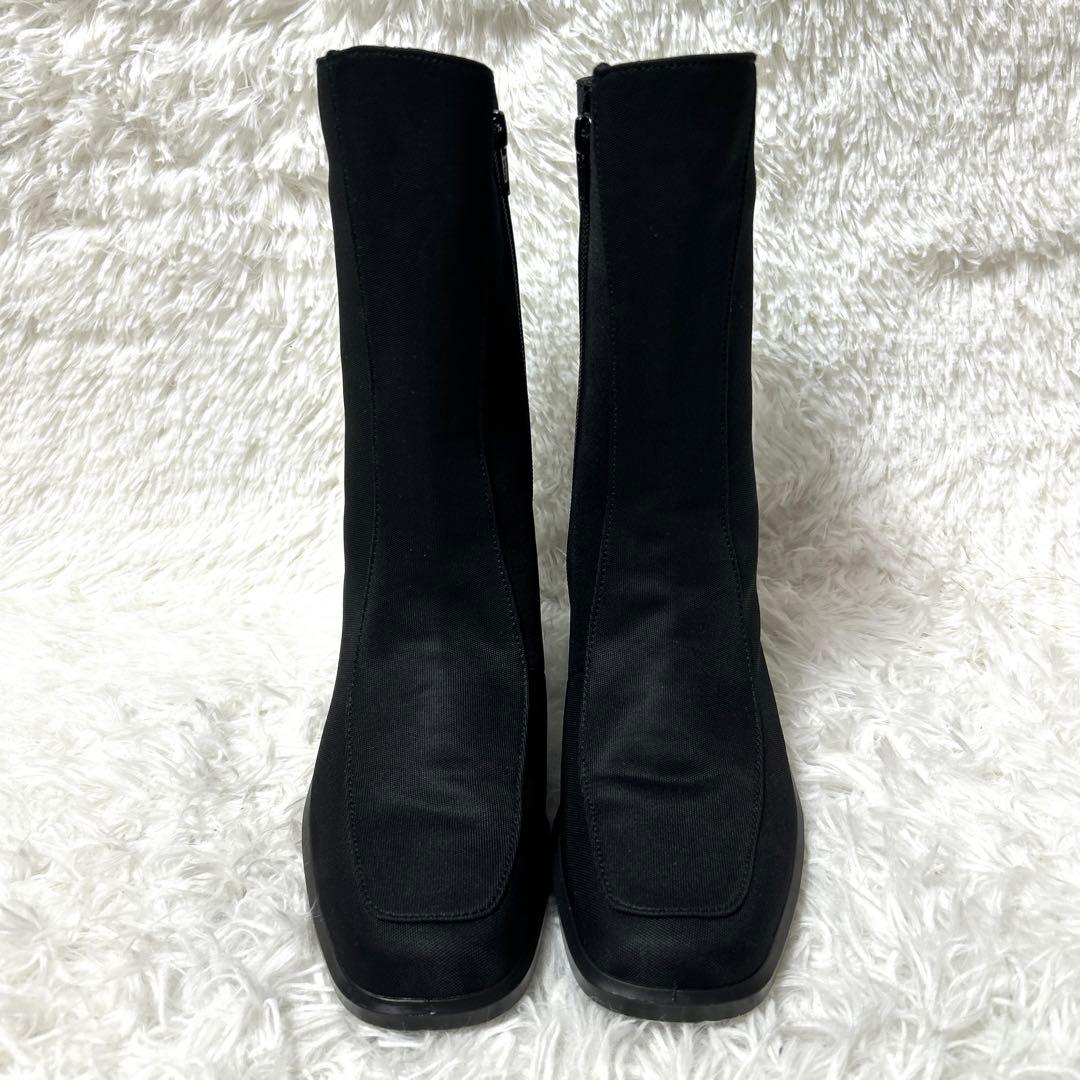 【新品・未使用品】TOP DRY GORE-TEXミドル丈ブーツ 23.5cm黒