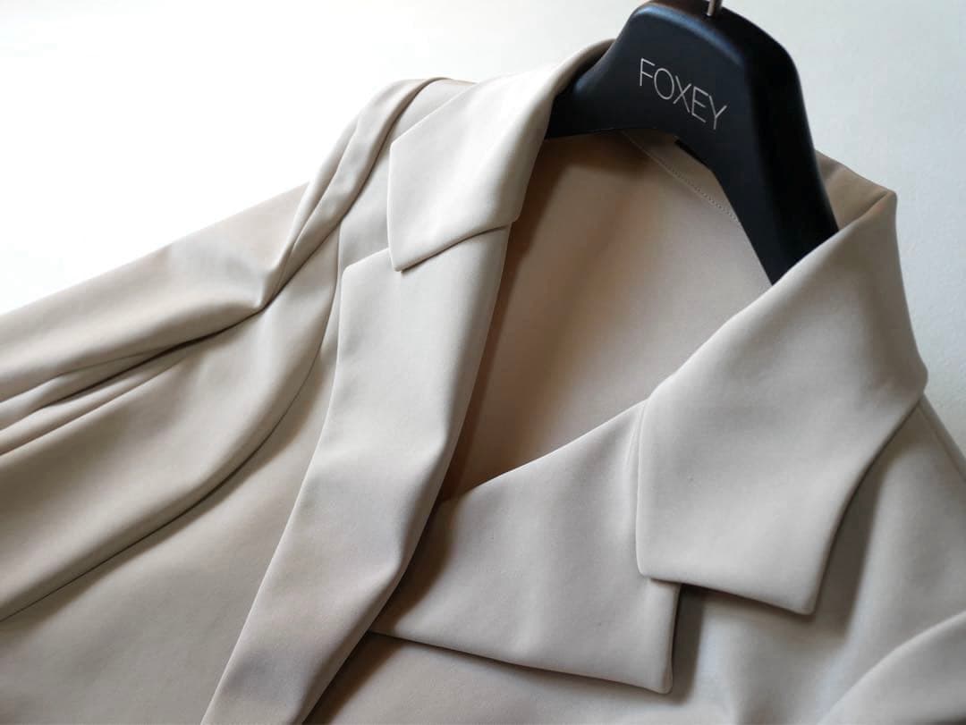 FOXEY NEW YORK フォクシー ストレッチ素材 ジャケット 40