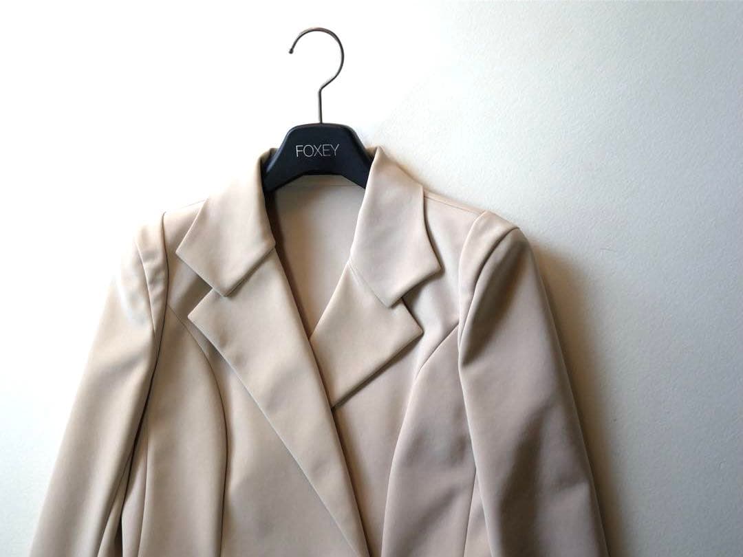 FOXEY NEW YORK フォクシー ストレッチ素材 ジャケット 40