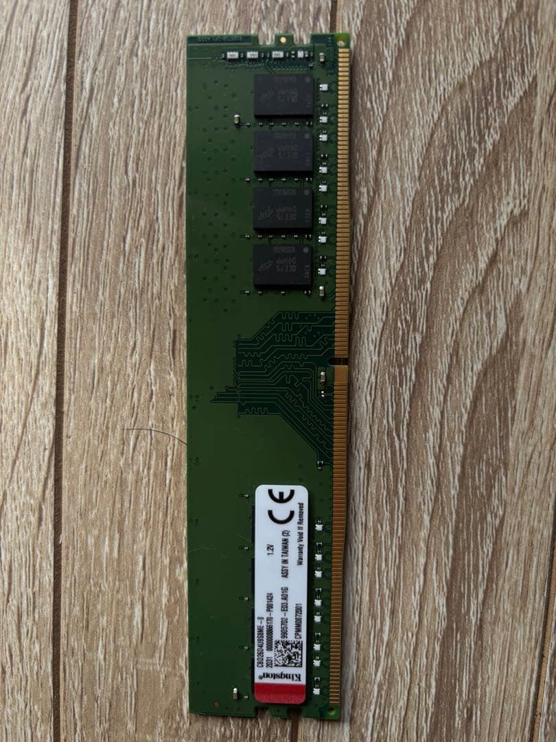 DDR4 2666 8GB×4枚 合計32GB デスクトップ用メモリ
