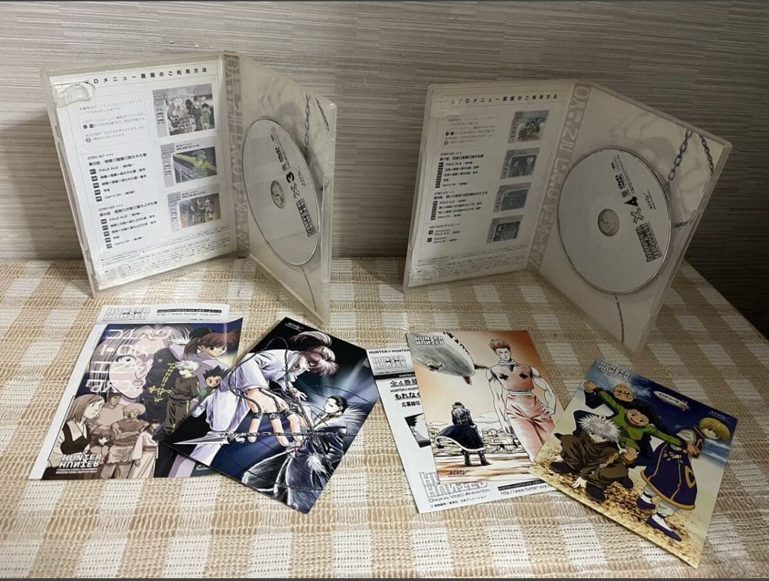 OVA ハンター×ハンター　全4巻+ GREED 編全4巻　DVD