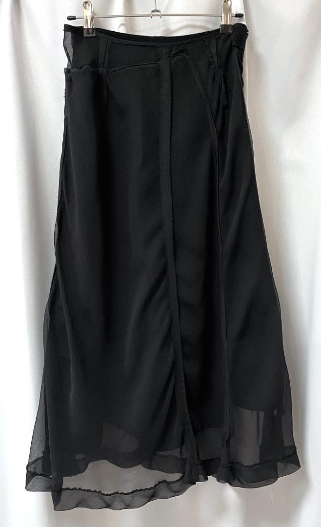 COMME des GARÇONS　ウールとオーガンジーのスカート