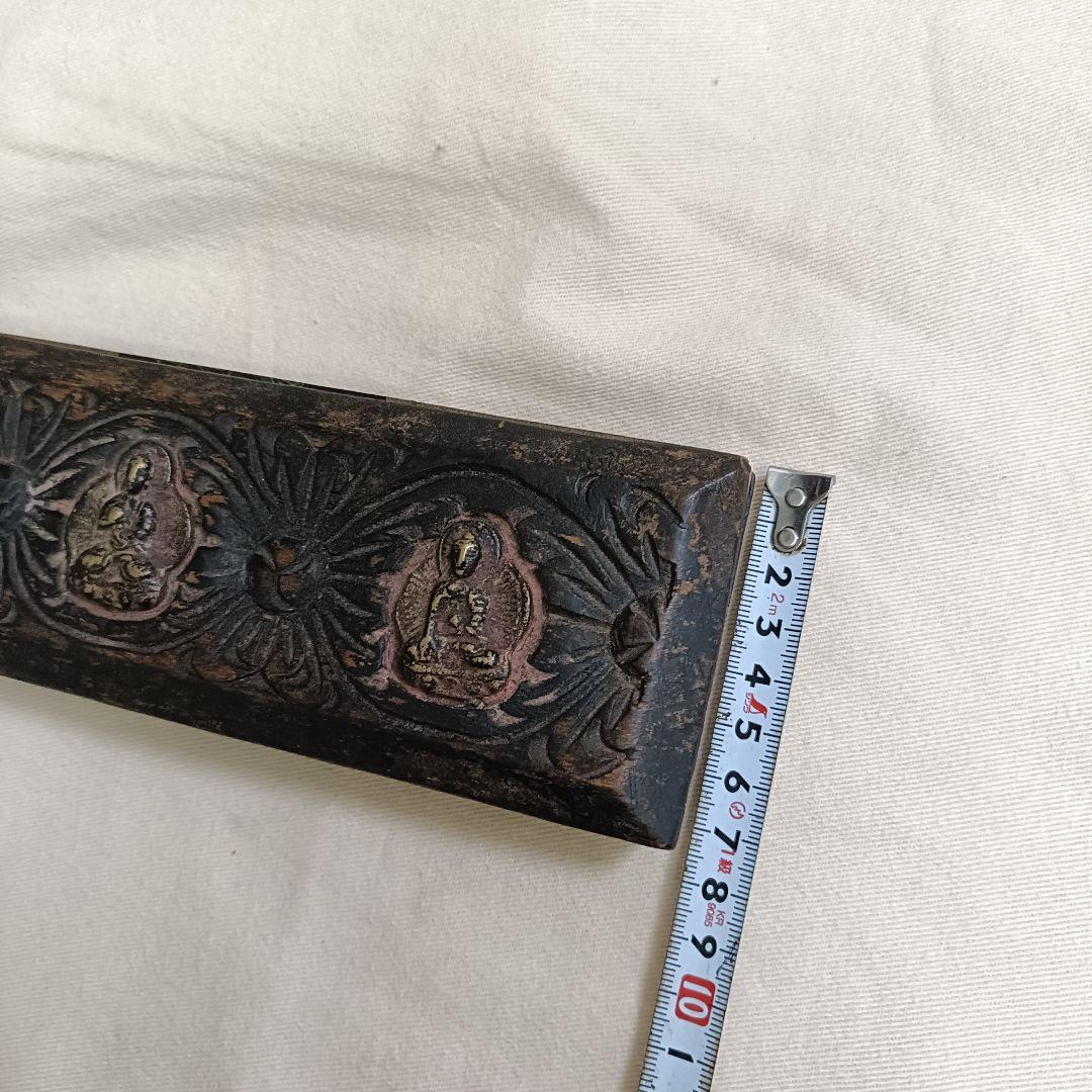 金彩 手描き アンティーク チベット 密教経典 仏教美術 骨董 骨董