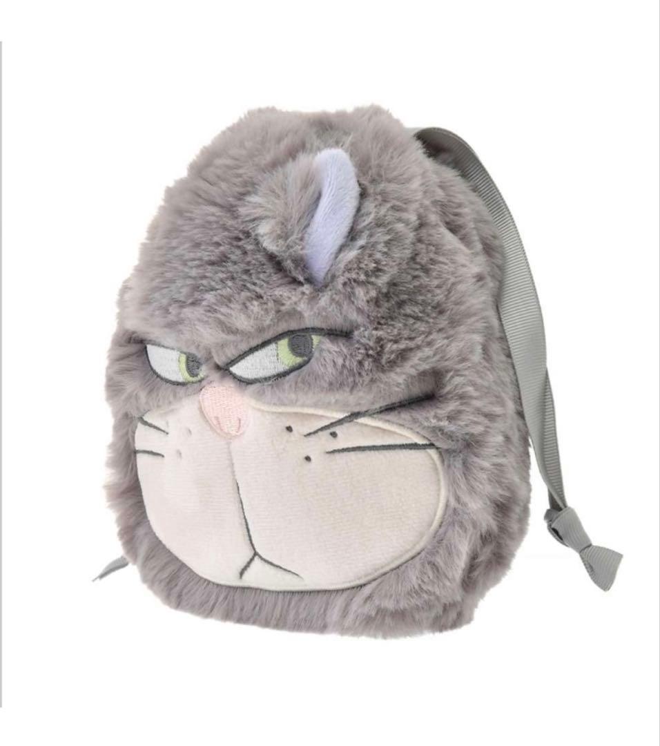 ＜ディズニー＞ルシファー 【可愛い3点セット】巾着.キーチェーン.ヘアゴム 新品