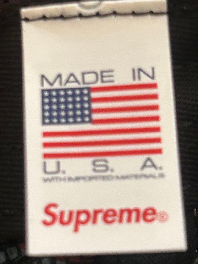 Supreme 迷彩　キャップ　帽子