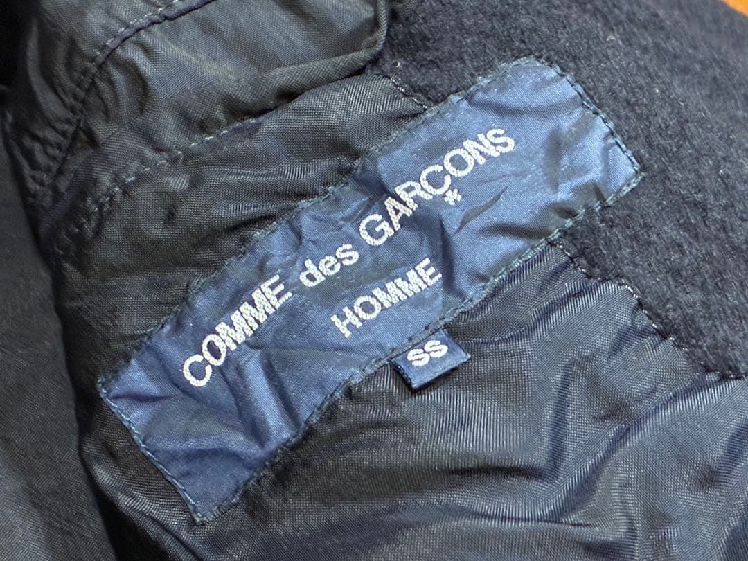 COMME des GARCONS HOMME ウール縮絨ジャケット