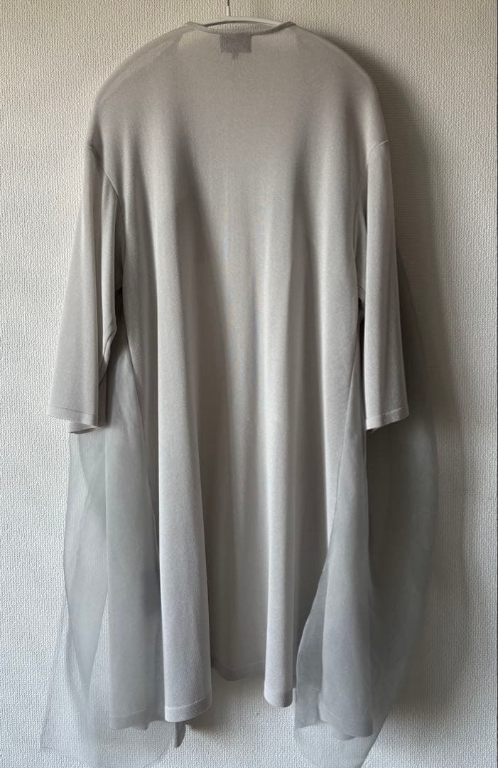 お値下げしました！LANVIN シフォンカーディガン グレー