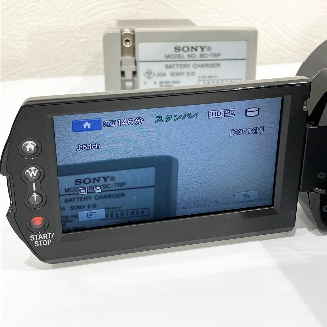 HDD120GB SONY ビデオカメラ Handycam HDR-SR12