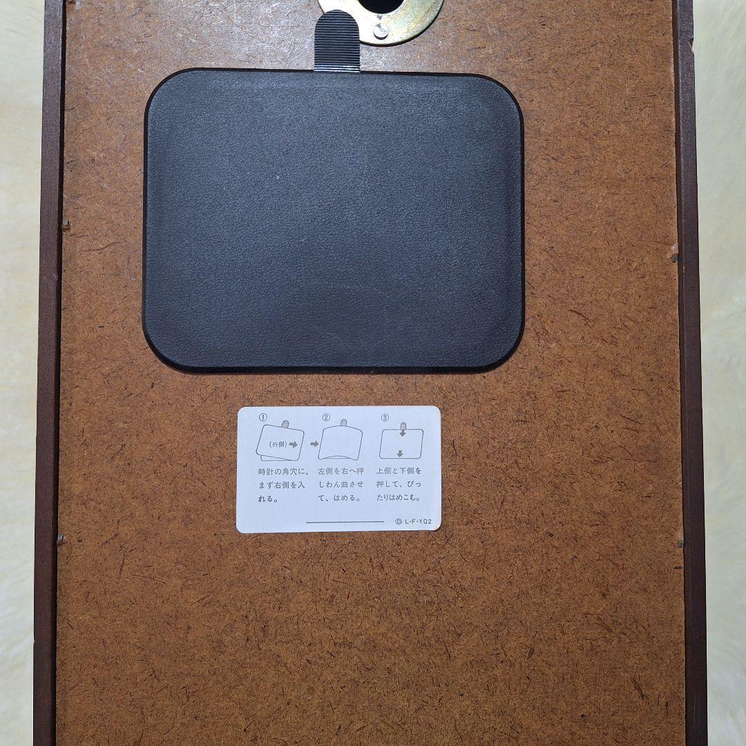 SEIKO QB550B 日本製 ヴィンテージ柱時計 振り子 動作品