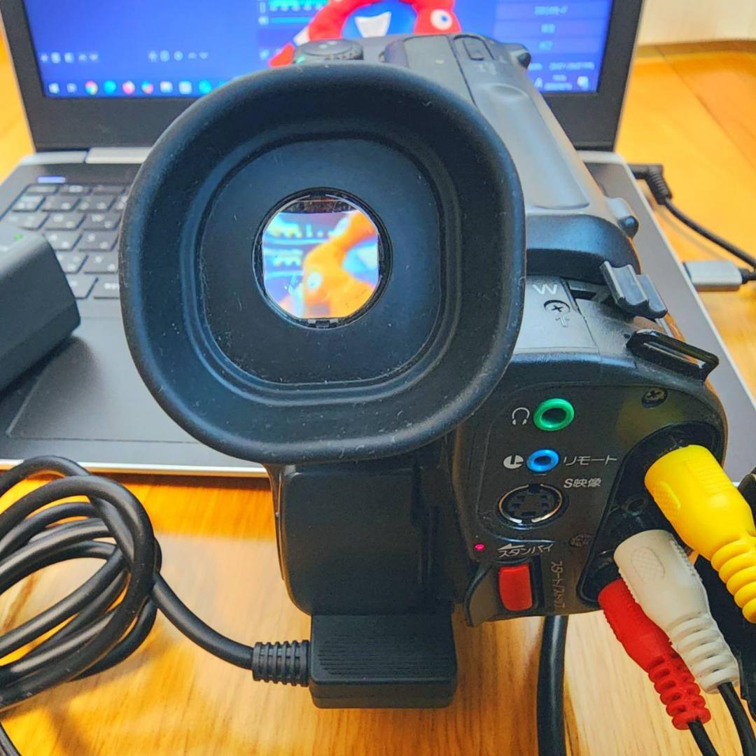 【動作確認済】SONY Hi8 高画質 ビデオカメラ CCD-TR3 セット