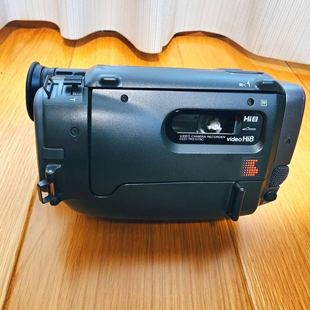 【動作確認済】SONY Hi8 高画質 ビデオカメラ CCD-TR3 セット