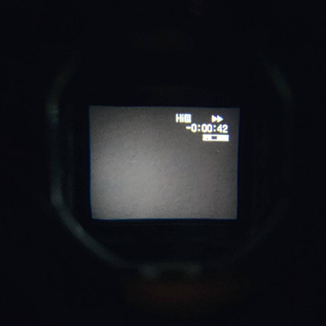 【動作確認済】SONY Hi8 高画質 ビデオカメラ CCD-TR3 セット