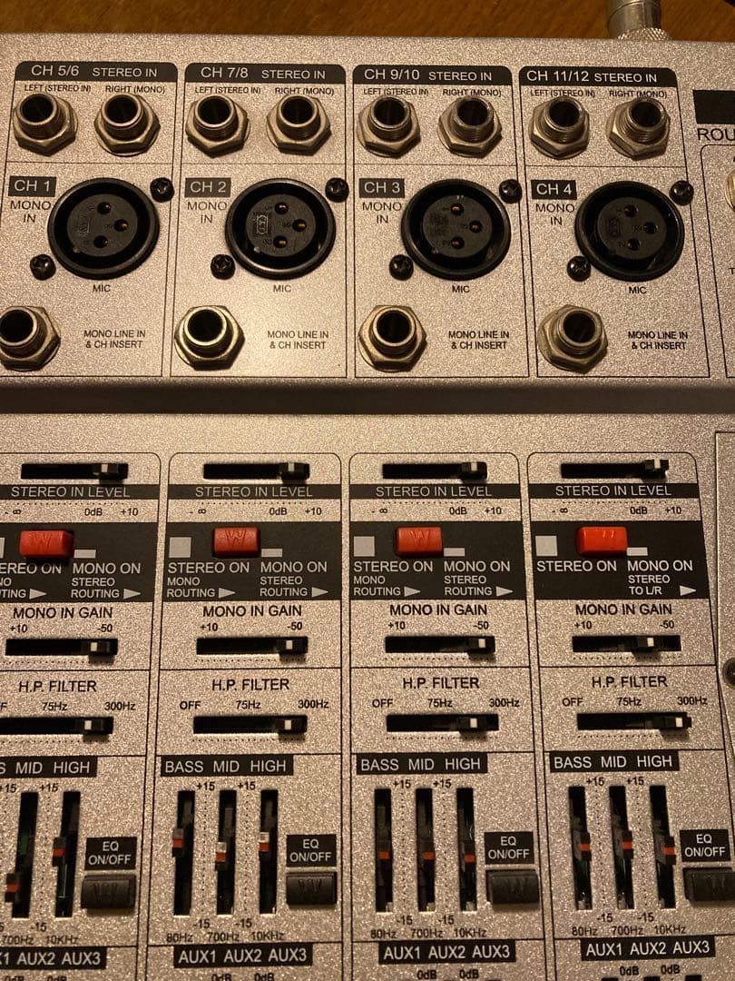 【希少！ETEK AD1223 12chミキサー】