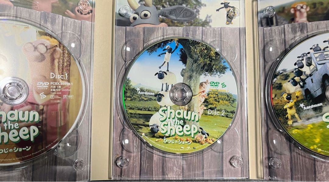 DVD-BOX ひつじのショーン 1と2 クレイアニメ