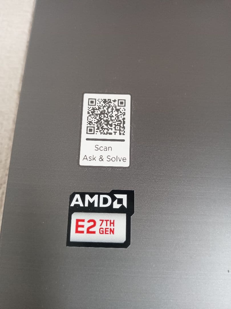 ∉ Lenovo Ideapad 320-15AST ストレージ無 8GB