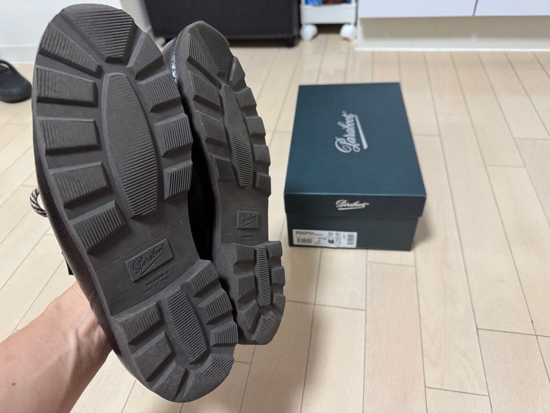 スタジオ ニコルソン 別注 ディアスキン Paraboot ミカエル 42