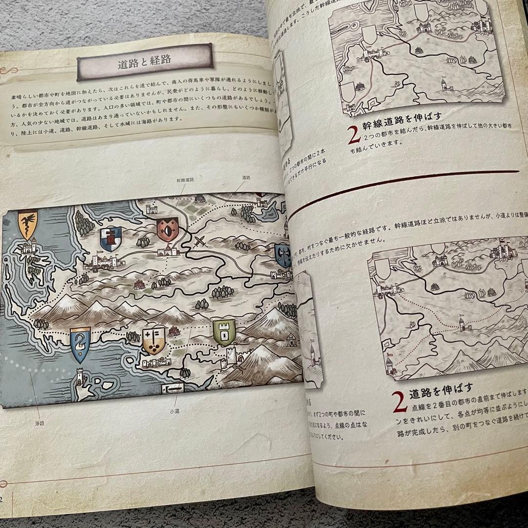 ファンタジー世界の地図を描く
