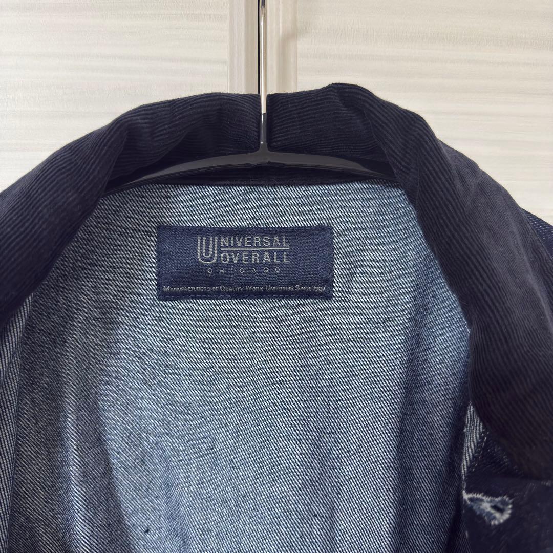 UNIVERSAL OVERALL カバーオール ネイビー インディゴ Sサイズ
