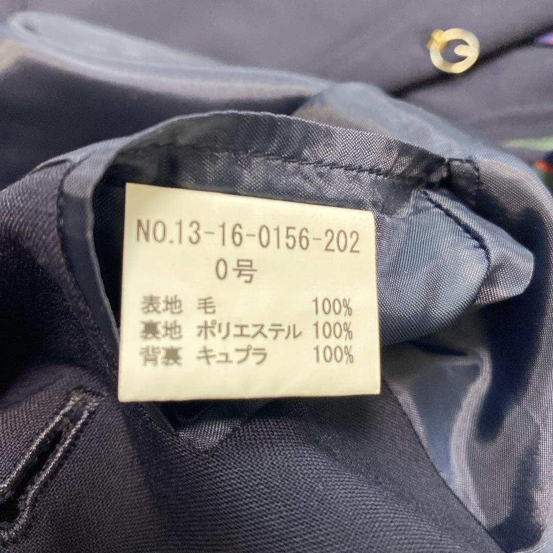 極美品✨BEAMS BOY 紺ブレ　金ボタン　ネイビーテーラードジャケット