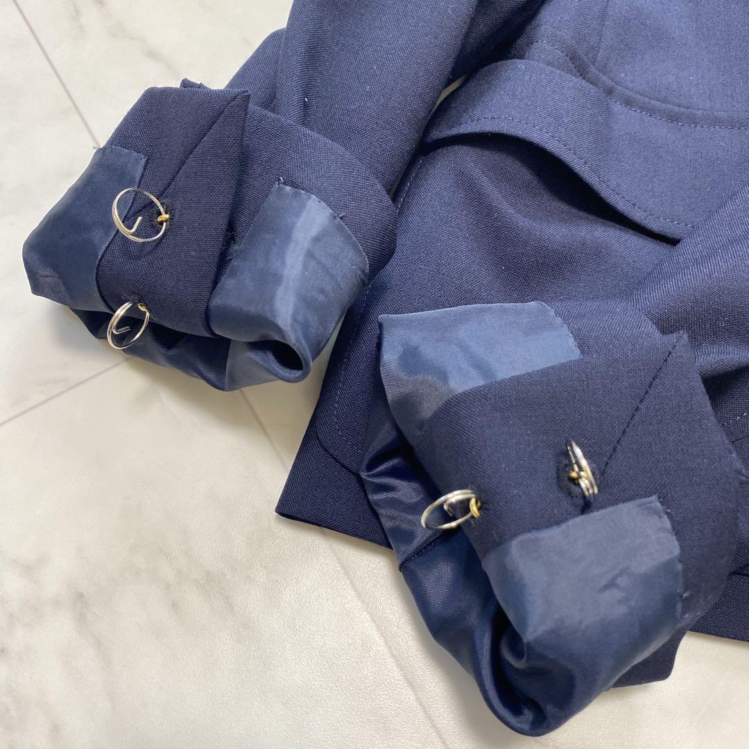 極美品✨BEAMS BOY 紺ブレ　金ボタン　ネイビーテーラードジャケット