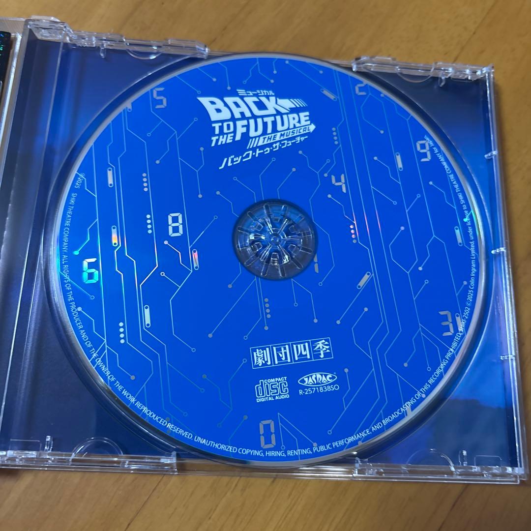 新品　劇団四季バックトゥザフューチャーサントラ　BTTF