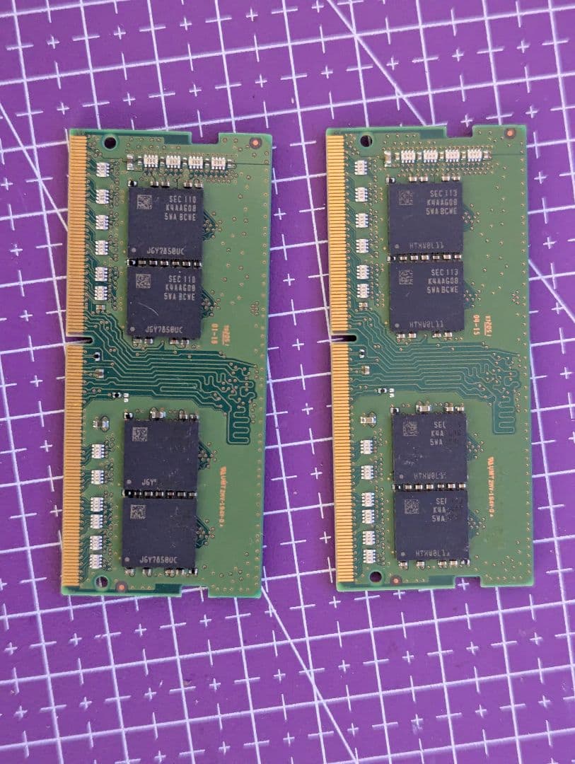 SAMSUNG DDR4 3200mhz 16GB 2枚セット