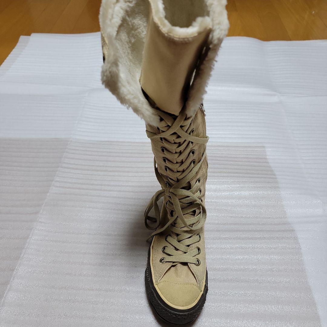 CONVERSE ロングムートンブーツSize24.5