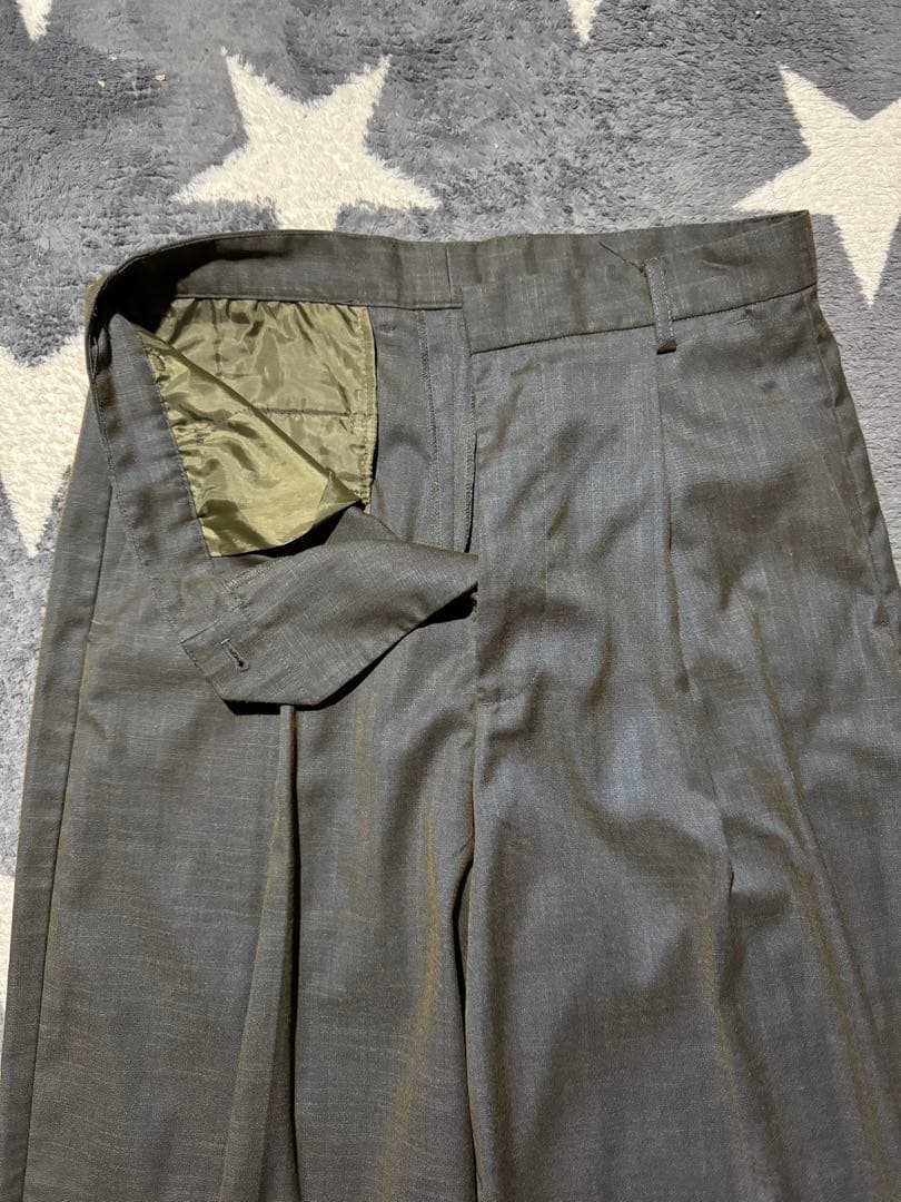 Camphor Wood ダブルブレストジャケット&ワイドパンツ セットアップ