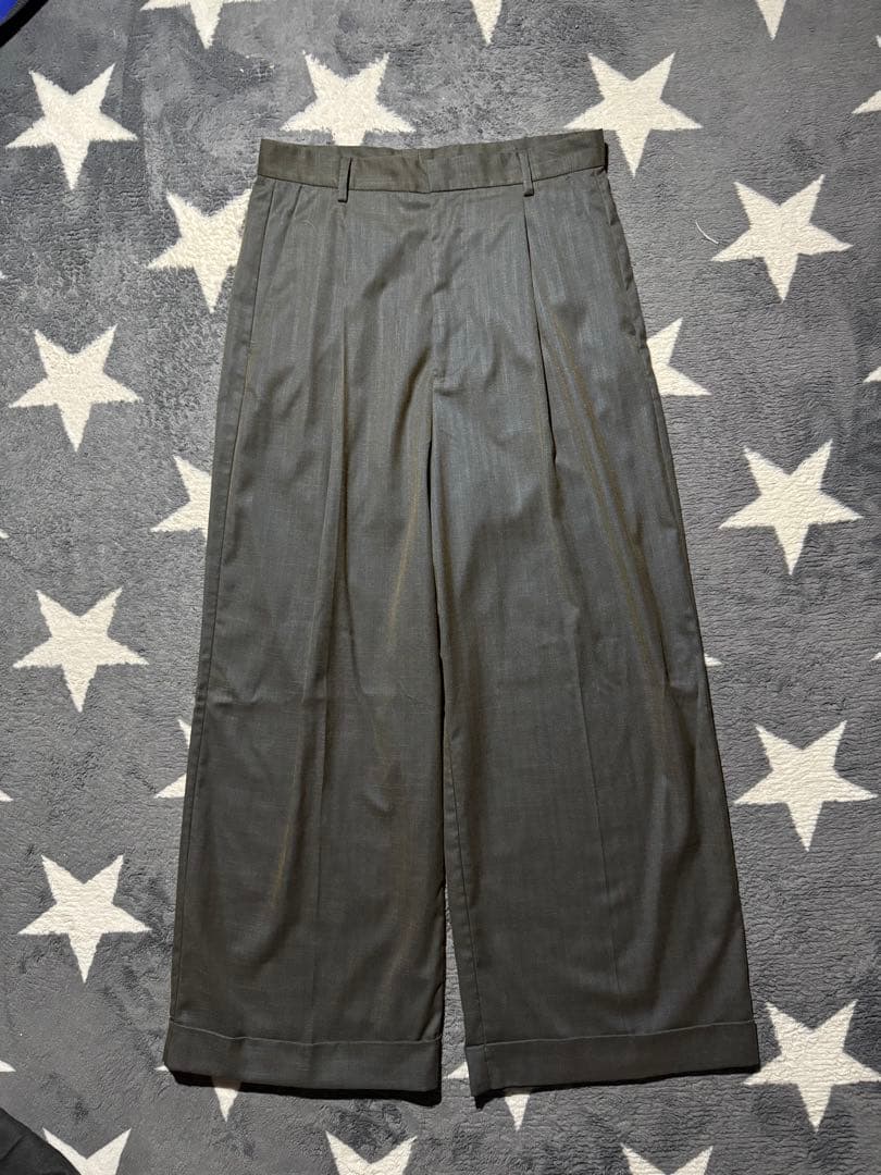 Camphor Wood ダブルブレストジャケット&ワイドパンツ セットアップ