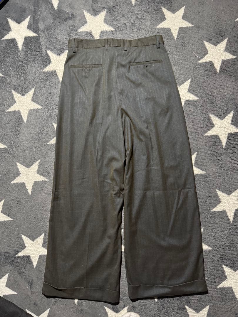 Camphor Wood ダブルブレストジャケット&ワイドパンツ セットアップ