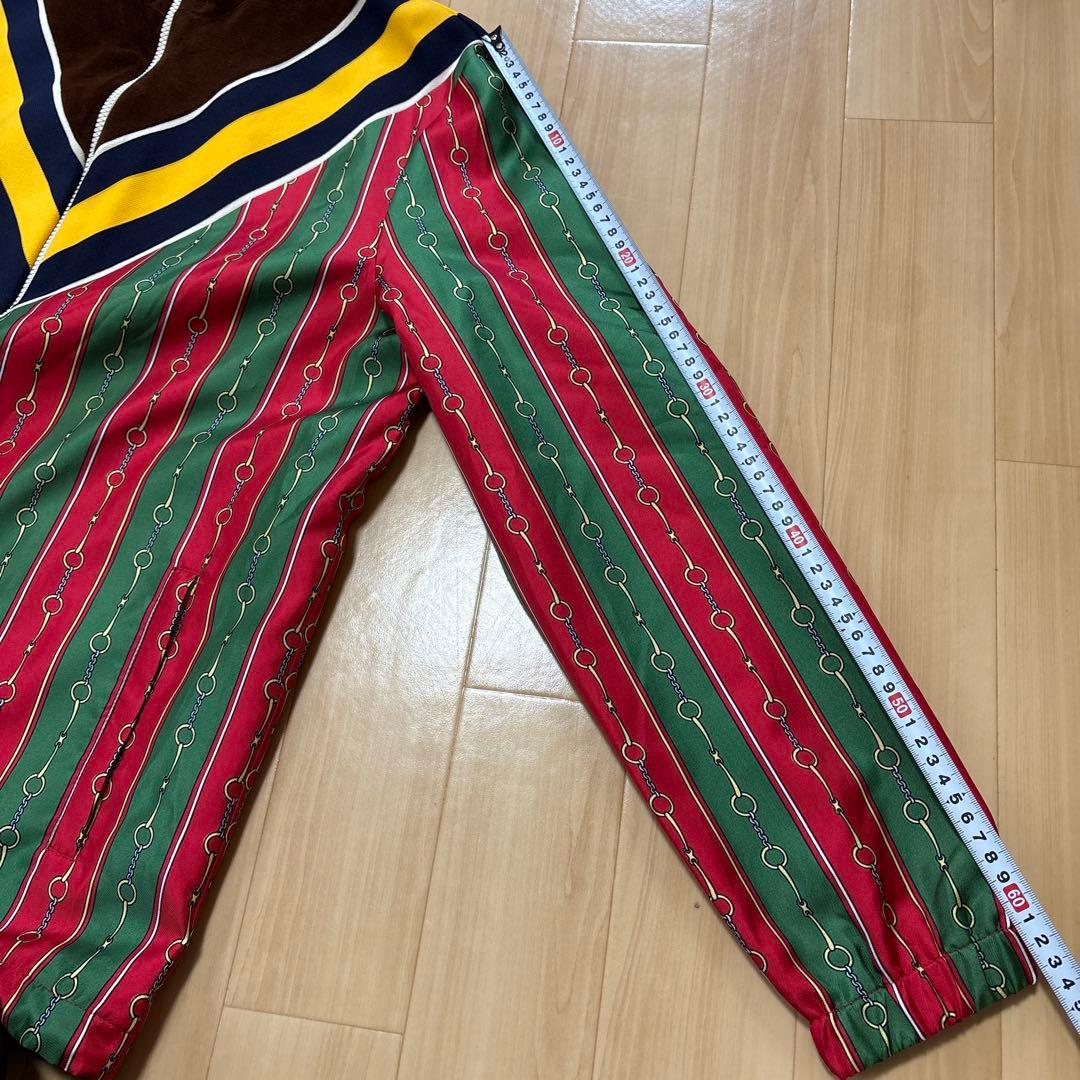 GUCCI チェーンリンク　総柄トラックジャケットブルゾン