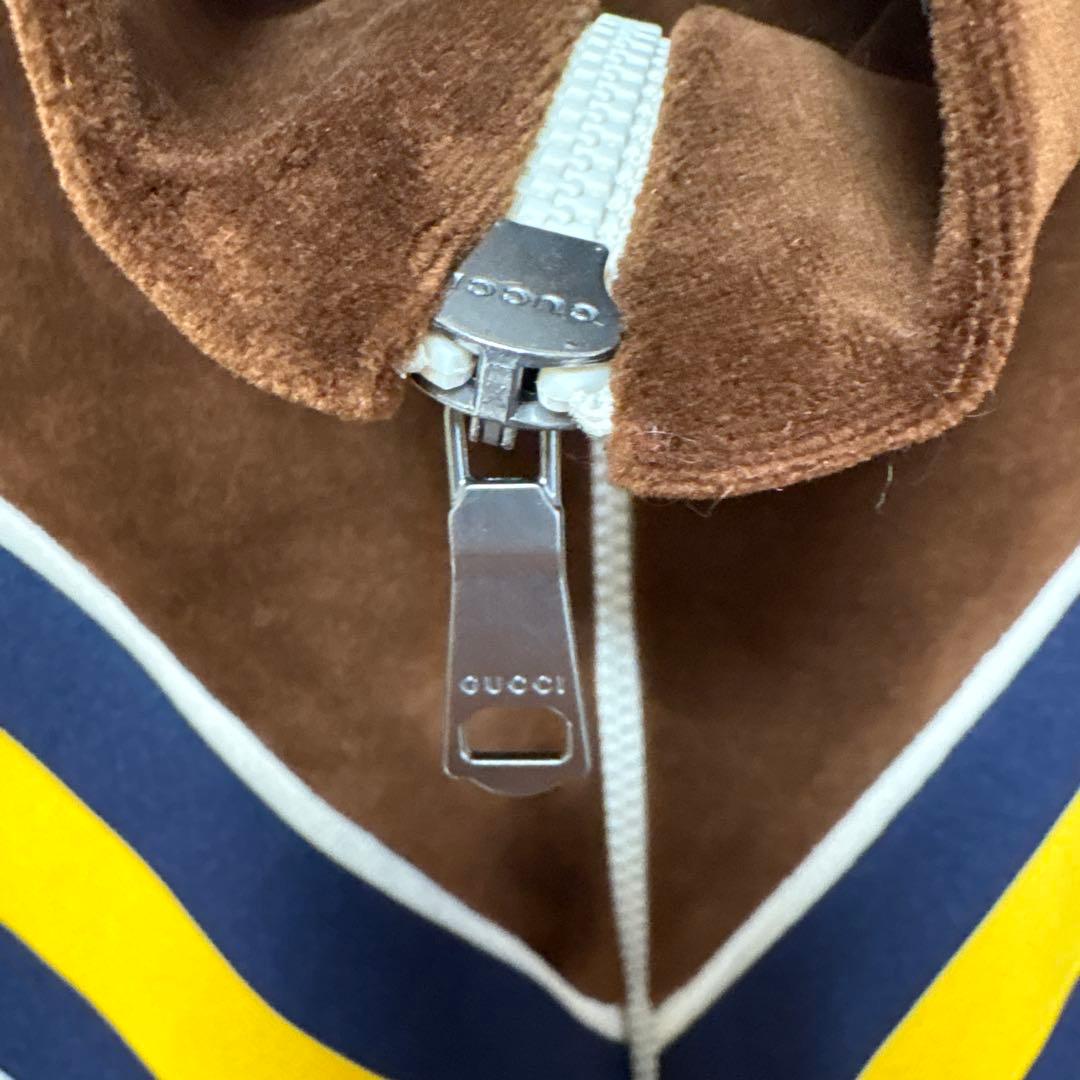 GUCCI チェーンリンク　総柄トラックジャケットブルゾン