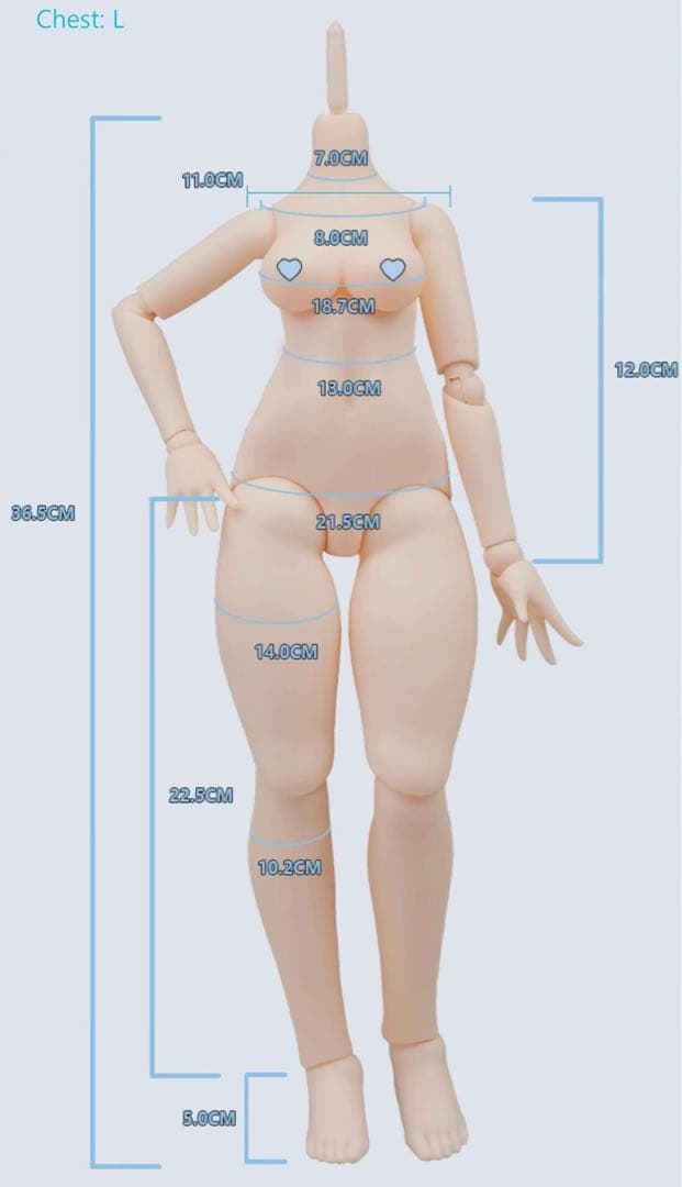 IMOMODOLL 大胸咪咪兎 ボディのみ