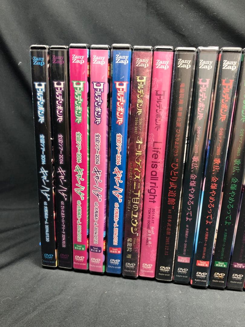 ゴールデンボンバー　DVD まとめ売り