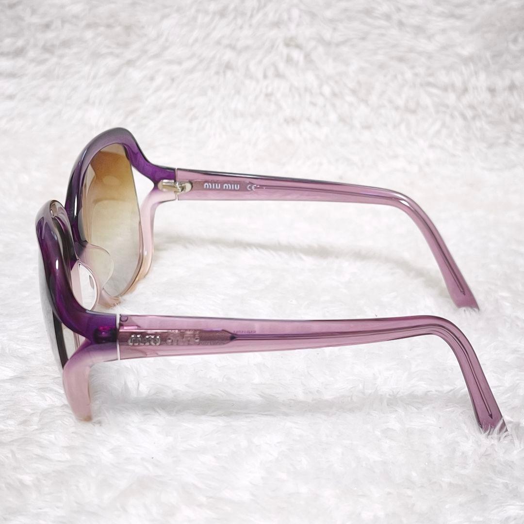 miu miu サングラス サイドロゴ SMU10M グラデーションレンズ